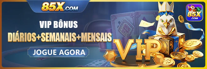 Promoções VIP da 85x com jogos de cassino online